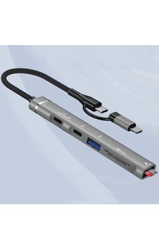 Çoklayıcı Adaptör 5in1 Apple iPhone Uyumlu İle Uyumlu Type-c/lightning To Usb A, Sd Card Tf Card MacBook Uyumlu Çevirici Adaptör Çok Portlu Çoklayıcı 5 İn 1 Usb Hub Otg-019e Gümüş Sku: Zeusb0fg86cnsh Çoklayıcı Adaptör 5in1 Apple iPhone Uyumlu İle Uyumlu Type-c/lightning To Usb A, Sd Card Tf Card MacBook Uyumlu Çevirici Adaptör Çok Portlu Çoklayıcı 5 İn 1 Usb Hub Otg-019e Gümüş Sku: Zeusb0fg86cnsh