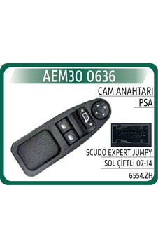 Aem Cam Açma Anahtarı Ön Sol Peugeot Expert Iıı-cıtroen Jumpy Iıı-fıat Scudo Iıı 07- Ayna Kumandalı 12 Fişli Aem30 0636 6554.zh 6554.zj 6490.p4 1499610898 Aem Cam Açma Anahtarı Ön Sol Peugeot Expert Iıı-cıtroen Jumpy Iıı-fıat Scudo Iıı 07- Ayna Kumandalı 12 Fişli Aem30 0636 6554.zh 6554.zj 6490.p4 1499610898