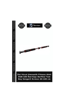 Üst Vücut Jimnastik Fitness Aleti Dgb-100 Red Kapı Barfiksi Tam Boy Süngerli Kırmızı 60-100 Cm Üst Vücut Jimnastik Fitness Aleti Dgb-100 Red Kapı Barfiksi Tam Boy Süngerli Kırmızı 60-100 Cm