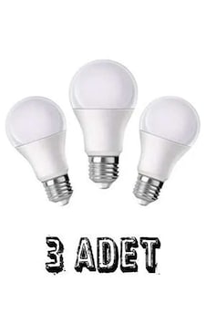 Led Ampul E27 Normal Duy 9w Beyaz Işık 3 Adet 3llllbeyaz Led Ampul E27 Normal Duy 9w Beyaz Işık 3 Adet 3llllbeyaz