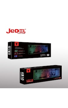 Jedel K510 Rgb Aydınlatmalı Kablolu Ofis Ve Gaming Klavye Jedel K510 Rgb Aydınlatmalı Kablolu Ofis Ve Gaming Klavye