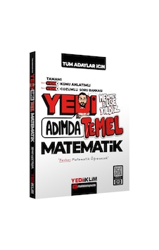 Tüm Adaylar için Yedi Adımda Temel Matematik - Yediiklim Yayınları