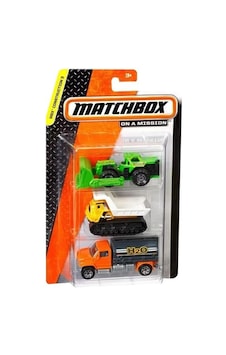 Mtl-c3713 Matchbox 3lu Araba Setı
