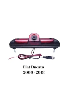 Fiat Ducato 2006 - 2018 Uyumlu Fren Lambası Tasarımlı Ip67 Su Geçirmez Hd Arka Geri Görüş Kamerası Twogo Go-dct Fiat Ducato 2006 - 2018 Uyumlu Fren Lambası Tasarımlı Ip67 Su Geçirmez Hd Arka Geri Görüş Kamerası Twogo Go-dct