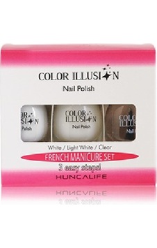 Huncalife Carmina Color İllusion Oje Tırnak French Seti
