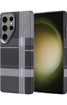 Galaxy S25 Ultra Kılıf M-safe Şarj Özellikli Karbon Fiber Görünümlü Zore Nekst Kapak Gri-Siyah Galaxy S25 Ultra Kılıf M-safe Şarj Özellikli Karbon Fiber Görünümlü Zore Nekst Kapak Gri-Siyah