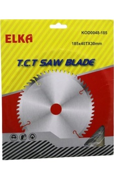Elka 0048-185 185 X 40t X 30mm Ağaç Sunta Kesici Disk 5324 Elka 0048-185 185 X 40t X 30mm Ağaç Sunta Kesici Disk 5324