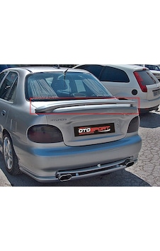 Hyundai Accent Yumurta Kasa Spoyler Fiberglass Boyasız Hyundai Accent Yumurta Kasa Spoyler Fiberglass Boyasız