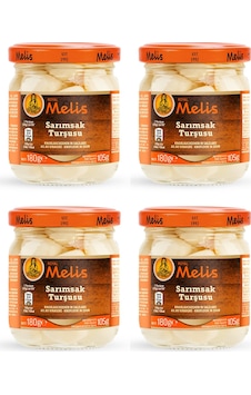 Melis Sarımsak Turşusu 180 Gr X 4 Adet Melis Sarımsak Turşusu 180 Gr X 4 Adet