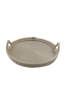 Sade Tepsi 35 cm | Bej Sade Tepsi 35 cm | Bej
