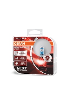 Osram Night Breaker Laser H11 Ampul Takımı %150 Daha Fazla Işık Osram Night Breaker Laser H11 Ampul Takımı %150 Daha Fazla Işık
