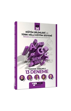 Yeni Ags - Yediiklim 2026 Meb-ags Eğitim Bilimleri Ve Türk Milli Eğitim Sistemi 13 Deneme Çözümlü Ahenk Serisi - Can Koni, Bülent Tanık Yediiklim Yayınları Yeni Ags - Yediiklim 2026 Meb-ags Eğitim Bilimleri Ve Türk Milli Eğitim Sistemi 13 Deneme Çözümlü Ahenk Serisi - Can Koni, Bülent Tanık Yediiklim Yayınları