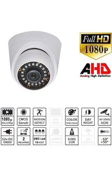 Ezcool Ez-5020Hd 2Mp 3.6Mm 18Smd Ahd Dome Ezcool Ez-5020Hd 2Mp 3.6Mm 18Smd Ahd Dome
