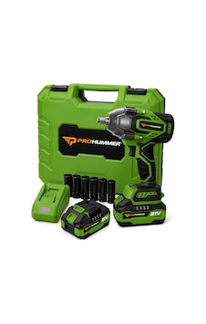 Prohummer Ph349 1100 Nm Çift Akülü Somun Sıkma Seti Yeşil Prohummer Ph349 1100 Nm Çift Akülü Somun Sıkma Seti Yeşil
