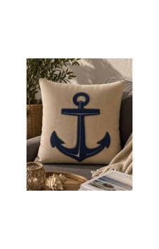 Punch Nakışlı Kırlent Kılıfı 45x45 Cm Kırlangıç Home Çapa Çiçek Desenli Bej-p.mavi Punch Nakışlı Kırlent Kılıfı 45x45 Cm Kırlangıç Home Çapa Çiçek Desenli Bej-p.mavi
