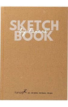 Fanart Sketch Book Academy Kraft Sert Kapak A5 96 Yp 80 G Fanart Sketch Book Academy Kraft Sert Kapak A5 96 Yp 80 G