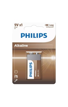 Philips 6LR61A1B/10 Power Alkaline Pil 9V Philips 6LR61A1B/10 Power Alkaline Pil 9V