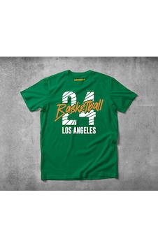 Freeyez Losangles Basketball Unisex Pamuklu Penye T-Shirt Freeyez Losangles Basketball Unisex Pamuklu Penye T-Shirt