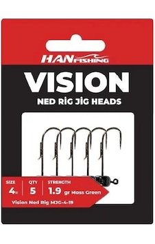 Vision Ned Rig Green Mjg-3-1,9 Gr Vision Ned Rig Green Mjg-3-1,9 Gr