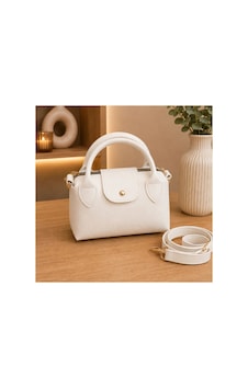 Names Bag Vienesta Oval Mini Doktor Çantası - Çapraz Askılı Kadın Kol Ve Omuz Çantası Beyaz Beyaz Names Bag Vienesta Oval Mini Doktor Çantası - Çapraz Askılı Kadın Kol Ve Omuz Çantası Beyaz Beyaz