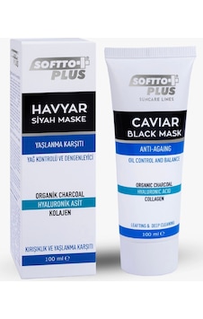 Softto Plus Havyar Siyah Maske 100 ML