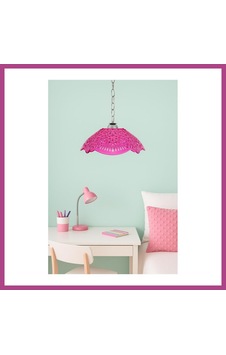 Gees Global Pembe Akrilik Avize Modern Dekoratif Aydınlatma 35x35x12 Cm Gbzs Gees Global Pembe Akrilik Avize Modern Dekoratif Aydınlatma 35x35x12 Cm Gbzs