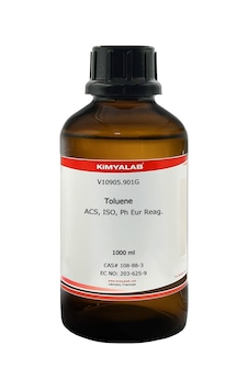 Toluen 99.5% - Metil Benzen Cam Şişe - Toluene Extra Pure 1 L Toluen 99.5% - Metil Benzen Cam Şişe - Toluene Extra Pure 1 L