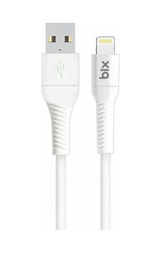 Bix Bx102l 18w Usb-a To Lightning Hızlı Şarj Ve Data Kablosu Beyaz 1 Metre Bix Bx102l 18w Usb-a To Lightning Hızlı Şarj Ve Data Kablosu Beyaz 1 Metre