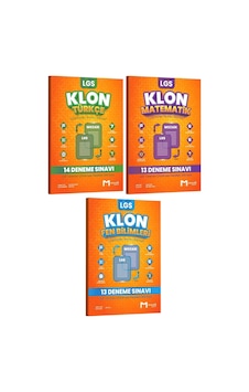 Mozaik Yayınları 8. Sınıf Lgs Türkçe Matematik Fen Bilimleri 40'lı Klon Deneme Seti Mozaik Yayınları 8. Sınıf Lgs Türkçe Matematik Fen Bilimleri 40'lı Klon Deneme Seti