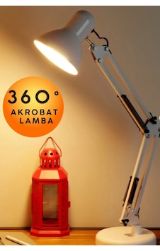 Beyaz Akrobat Masa Lambası Yaylı Metal 360 Derece Hareketli Ayarlanabilir Çalışma Masası Lambası Ofis Çizim Mimari Tasarım Okuma Lambası Mengeneli Masaüstü Gece Lambası E27 Duy Ev Ofis Aydınlatma Beyaz Beyaz Beyaz Akrobat Masa Lambası Yaylı Metal 360 Derece Hareketli Ayarlanabilir Çalışma Masası Lambası Ofis Çizim Mimari Tasarım Okuma Lambası Mengeneli Masaüstü Gece Lambası E27 Duy Ev Ofis Aydınlatma Beyaz Beyaz