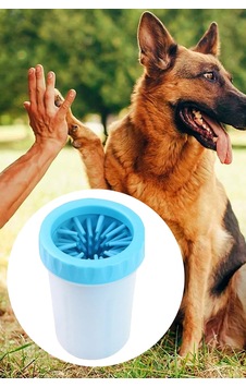 Soft Gentle Köpek Pati Yıkama Aparatı Mavi Pati Temizleme Aparatı Soft Gentle Köpek Pati Yıkama Aparatı Mavi Pati Temizleme Aparatı