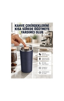 Kahve Ve Baharat Öğütücü Kolay Temizlenebilir Paslanmaz Çelik Taşınabilir - Hs08374109-5223 Kahve Ve Baharat Öğütücü Kolay Temizlenebilir Paslanmaz Çelik Taşınabilir - Hs08374109-5223