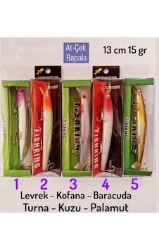 At - Çek Rapala 13 Cm 15 Gr - Levrek - Kuzu - Palamut- Kofana