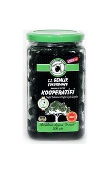 5 Adet Çukurbahçe Kooperatifi Doğal Siyah Zeytin 500 G