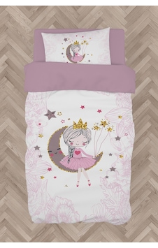 Mekta Home Bebek Ve Çocuk Odası Ay Üzerinde Oturan Kız Desenli Motifli Nevresim Takımı Mekta Home Bebek Ve Çocuk Odası Ay Üzerinde Oturan Kız Desenli Motifli Nevresim Takımı