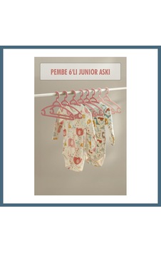 Agc Uygun Sepet 6 Lı Bebek Askısı & Bebek Gardırop Askısı Pembe Set Agc Agc Uygun Sepet 6 Lı Bebek Askısı & Bebek Gardırop Askısı Pembe Set Agc