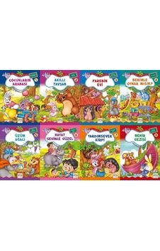 Neşeli Orman Hikayeler Dizisi-8 Kitap Takım Küçük Boy - Bestami Yazgan - Nar Çocuk Neşeli Orman Hikayeler Dizisi-8 Kitap Takım Küçük Boy - Bestami Yazgan - Nar Çocuk
