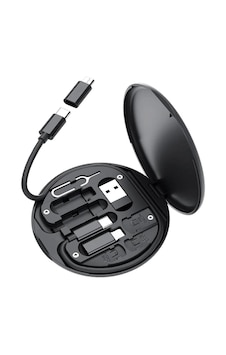 Go İthalat 60w Destekli Kablo Kutusu Seyahat Kablo Seti 5& Apos İ 1 Arada Usb Type-c Şarj Kablosu 1 Adet Go İthalat 60w Destekli Kablo Kutusu Seyahat Kablo Seti 5& Apos İ 1 Arada Usb Type-c Şarj Kablosu 1 Adet