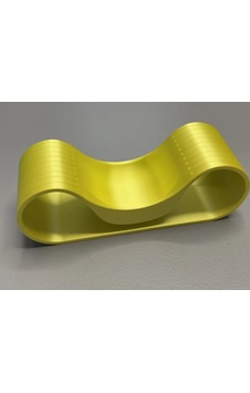 3d Baskı Dalgalı Formlu Mama Kabı Kedi Ve Köpek Yemek Kabı Modern Eğimli Mama Kabı - Sarı 3d Baskı Dalgalı Formlu Mama Kabı Kedi Ve Köpek Yemek Kabı Modern Eğimli Mama Kabı - Sarı