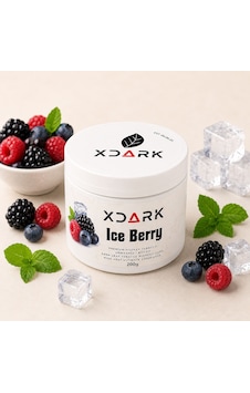 X-dark Ice Berry Nargile Marmelatı 200g Yoğun Orman Meyveli & Buz Etkili Ferah İçim, Uzun Süre Kalıcı