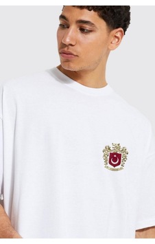 Prtnc Protonic Basic T-shirt Yeni Tasarım Türkiye Milli Logo Beyazbaskı