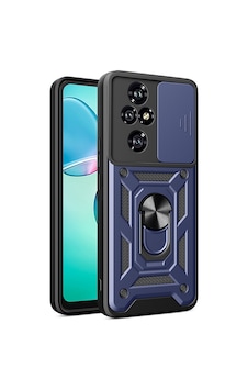 Zore Honor 200 Pro Uyumlu Kılıf Magnetik Standlı Kamera Korumalı Ogaa Sürgülü Vega Kapak-mavi Zore Honor 200 Pro Uyumlu Kılıf Magnetik Standlı Kamera Korumalı Ogaa Sürgülü Vega Kapak-mavi