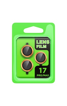 Newface - 440 - Apple İphone 17 Pro Raze Metal Kamera Lens - Glblseme - - Turuncu Newface - 440 - Apple İphone 17 Pro Raze Metal Kamera Lens - Glblseme - - Turuncu