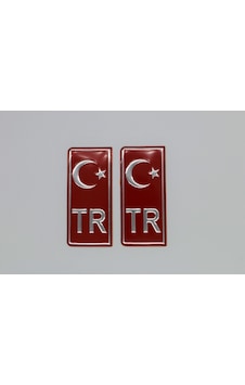 Tr Plaka Sticker 2'Li - Türkiye Plaka Sticker 481644754 Tr Plaka Sticker 2'Li - Türkiye Plaka Sticker 481644754