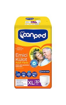 Canped Emici Külot Extra Büyük Boy Large 30 Adet Canped Emici Külot Extra Büyük Boy Large 30 Adet