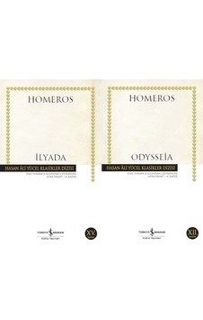 Ilyada - Odysseia 2 Kitap Set - Homeros Karton Kapak