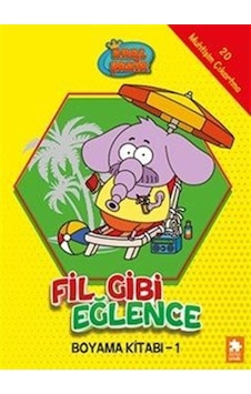 Kral Şakir Fil Gibi Eğlence Boyama Kitabı 1 Kral Şakir Fil Gibi Eğlence Boyama Kitabı 1