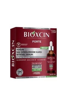 Forte Yoğun Saç Dökülmesine Karşı Bitkisel Serum, 3x50 Ml Forte Yoğun Saç Dökülmesine Karşı Bitkisel Serum, 3x50 Ml