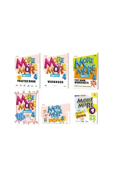 Kurmay Elt 2025 4. Sınıf More More Practice Book + Test Book + Föy Kurmay Elt 2025 4. Sınıf More More Practice Book + Test Book + Föy