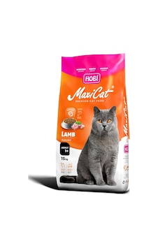 Hobi Maxicat Kuzu Etli Yetişkin Kedi Maması 15kg Hobi Maxicat Kuzu Etli Yetişkin Kedi Maması 15kg